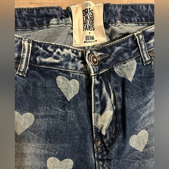 Wiyu  denim heart jeans - Picture 3 of 7